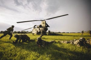 U.S. Army paratroopers assigned to 1st Battalion, 143rd Infantry Regiment, 173 Infantry Brigade Combat Team (Airborne) conduct training in preparation for Air Assault operations during Exercise Swift Response.<br /> Exercise Swift Response 19 is an annual U.S. Army Europe led multinational airborne exercise being conducted in Bulgaria, Croatia and Romania with participating armed forces from France, Germany, Italy, Netherlands, Spain and the United Kingdom. Swift Response provides a vital joint training opportunity that allows command and control of complex operations from dispersed locations while ensuring that participating forces work together seamlessly to bring the full weight of the joint and combined team to bear – wherever and whenever needed – to defend against regional aggression.